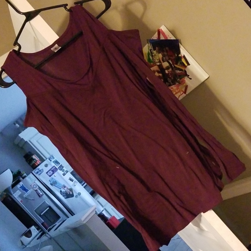 Nice purple shirt